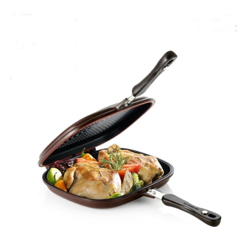 Happycall Double Sided Grill Non-Stick Frying Pan Multi Purpose
