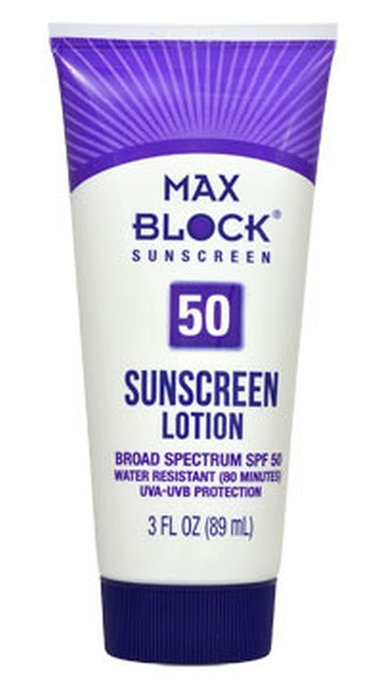 Max Block 50 (sunscreen) lotion 89ml