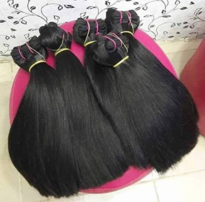 Double drawn hair  10 inches 3 pieces