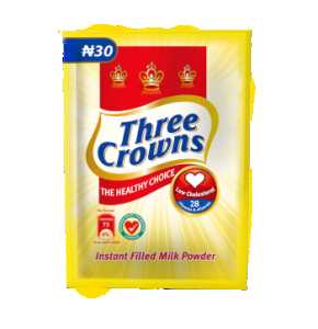 Three crowns sachet milk 12g x 10