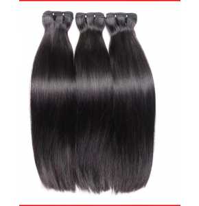 Double drawn Peruvian hair 16 inches