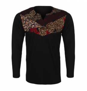 Ankara Mix Sweat Shirt