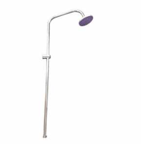 THE CHOICE STAINLESS SHOWER POLE WITH ROSE