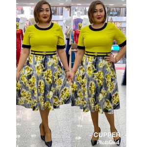 Quality flare turkey gown