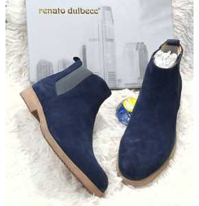 Double Elastic Ankle Chelsea Boot