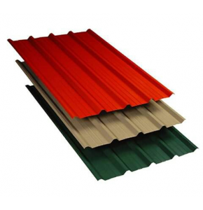 Aluminum Zinc Corrugated steel sheets. 15 pieces in one bundle