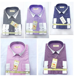 5 In 1 Men's Office Formal Long Sleeve Shirts