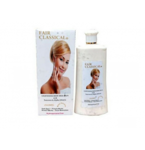 Fair  Classical carrot lightening body milk plus with sunscreen and Alpha-Arbutin