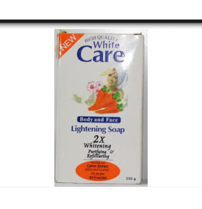 White care body and face lightending soap