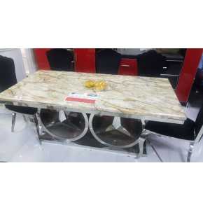 Mercedes Legs Marble Dining Table