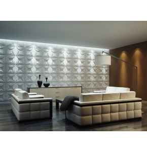 Exotic 3D wall panel 4 pieces 1sqm