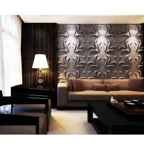 Exotic 3D wall panel 4 pieces 1sqm