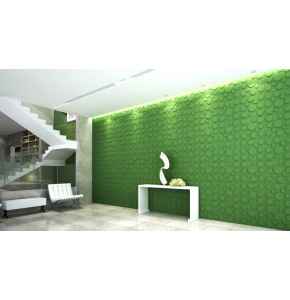 Exotic 3D wall panel 4 pieces 1sqm