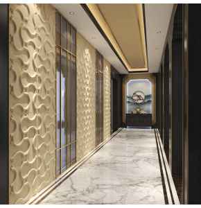 Exotic 3D wall panel 4 pieces 1sqm