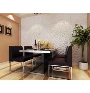 Exotic 3D wall panel 4 pieces 1sqm