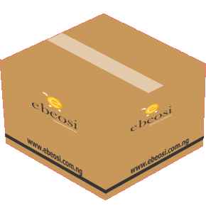 Ebeosi Branded carton medium size (12x12x12)inches.