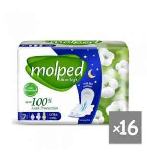 Molped Sanitary Extra Long x 7 x 16( carton)