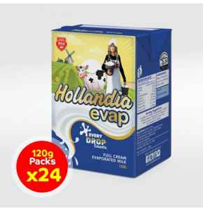 Hollandia Evap Full Cream Evaporated Milk (120g x 24)carton