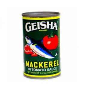Geisha Mackerel 93g ( carton).