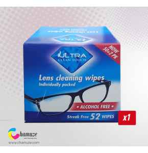 ULTRA CLEAN TOUCH LENS CLEANING WIPES