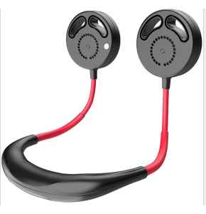 Leafless fan neck fan USB mini sports fan portable folding fan