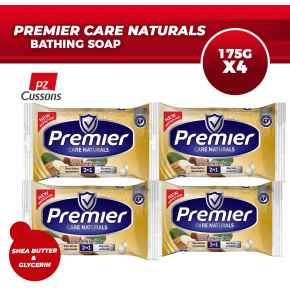 PREMIER CARE NATURAL -Shea Butter & Glycerin- 175GX4