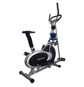 Magnetic bike with twister and dumbbell