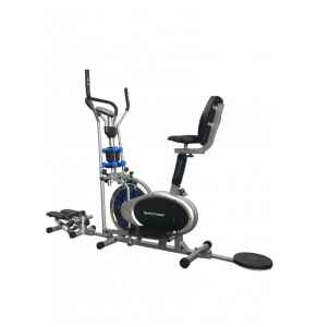 Orbitrac Bike with dumbbell, twister and stepper