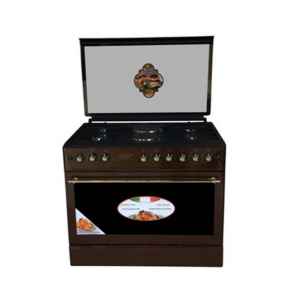 Royal Luxury Gas Cooker | 4-Gas Burners & 2-Electric Hotplates (6942WD)