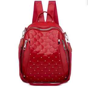 Ladies Fashion Leather Backpack
