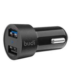 Budi Car Charger 2 USB Type C Cable - M8J622T - DWAC00444