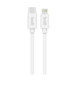 Budi USB C Cable to Lightening Cable- M8J195 - DWAC00437