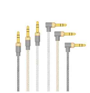 Budi AUX Braided Cable With Metal Shell - M8J121 - DWAC00128