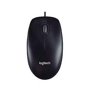Logitech Wired Mouse M90 Black - DWAC00699