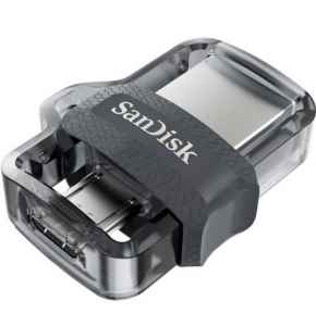 SanDisk Ultra Dual Drive 3.0 Flash Drive With OTG 32 GB - DWAC00209