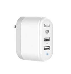Budi Home Charger With 3 USB Port - 315ULM - DWAC00142