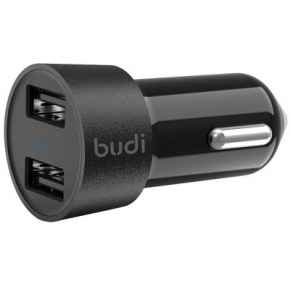 Budi Car Charger 2 USB Port - M8J622 - DWAC00173