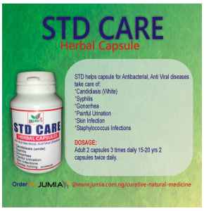 Edible Herbs Ltd Edible Std Cares For Painful Urination, Gonorrhea