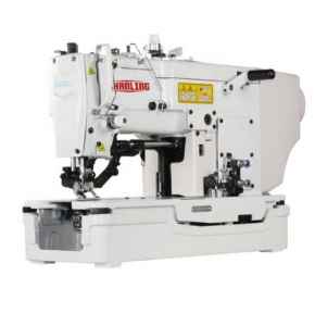 Eyelet suit button hole sewing and stitching machine. Model GF 11018