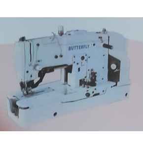 Eyelet suit button hole sewing and stitching machine. Butterfly make