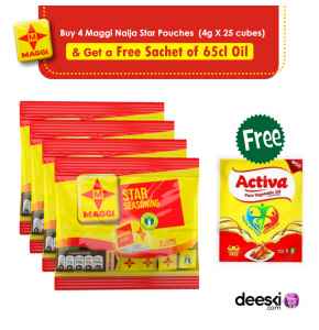 Maggi star cubes x 4