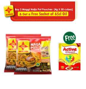 Maggi Naija Pot Seasoning (50 cube x 2)