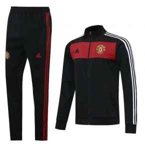 Manchester United Tracksuit - BlacknRed