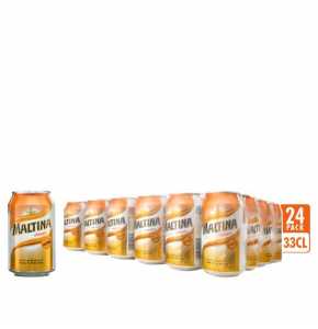 Maltina  Can drink 33cl   x 24