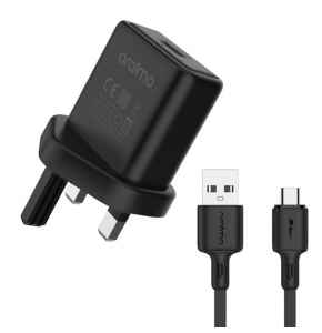Oraimo Cannon-2 5.0V/1.2A Mini UK Type Efficient & Durable Charger Kit - OCW-U36S