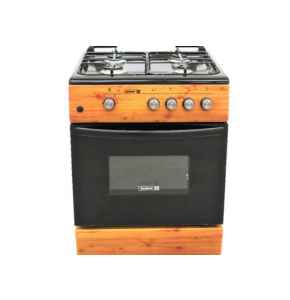 SCANFROST CK6402 NG – 60X60 CM ,WOOD FINISH , 4 GAS BURNERS & GAS OVEN+GRILL - APSCCK0005