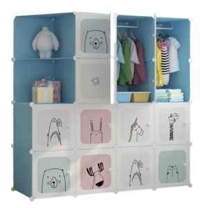 Children Wardrobe with Compartment