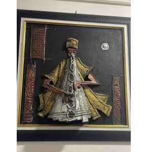 The Trumpeter by African Art Gallery