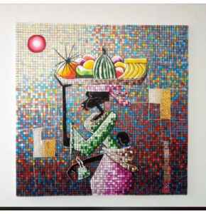 Fruitful Woman by African Art Gallery