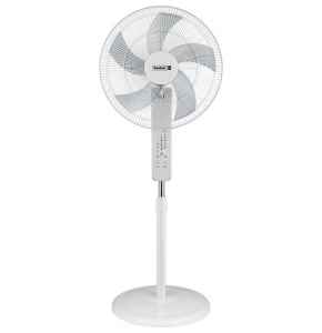 Scanfrost 18" Stand Fan, AS 5 Blade with Remote, White Color- SFRF18RCW - APSCFNFG10